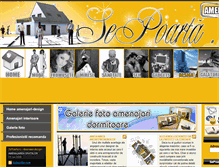 Tablet Screenshot of amenajari-design.sepoarta.ro